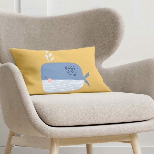 Cushion cover Kids&Cotton Malu C Yellow 30 x 50 cm image 2