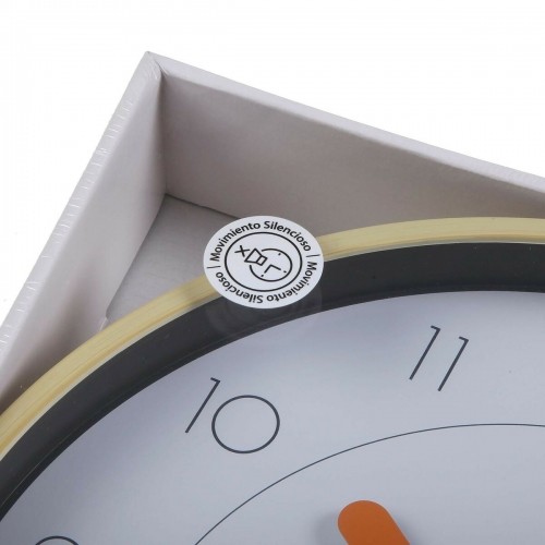 Настенное часы Versa Белый Коричневый Пластик Кварц 4 x 30 x 30 cm image 2