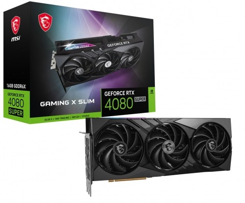 MSI GAMING GeForce RTX 4080 SUPER 16G X SLIM NVIDIA 16 GB GDDR6X image 2