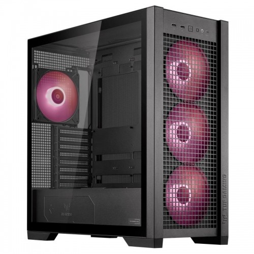 Case|ASUS|TUF Gaming GT302 ARGB|MidiTower|Case product features Transparent panel|ATX|EATX|MicroATX|MiniITX|Colour Black|TUFGAMINGGT302ARGBBK image 2