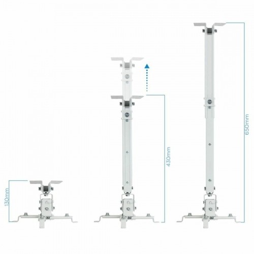 Потолочная наклонная подставка для проектора TooQ PJ2012T-W 20 kg image 2