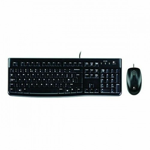 Keyboard and Mouse Logitech 920-002550 Black Spanish Qwerty image 2