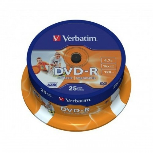 DVD-R Verbatim 4,7 GB 16x (8 штук) image 2