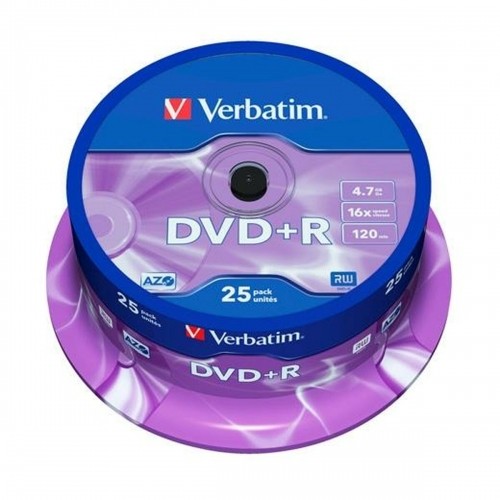 DVD+R Verbatim 4,7 GB 16x (8 штук) image 2
