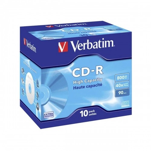 CD-R Verbatim 800 MB 40x (10 Units) image 2