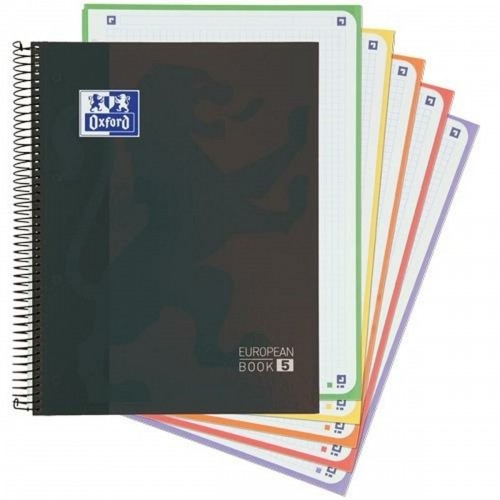 ноутбук Oxford Classic Europeanbook 5 Чёрный A4+ 120 Листья (15 штук) image 2