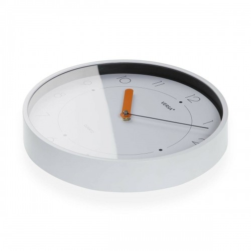 Настенное часы Versa Белый Пластик Кварц 4 x 30 x 30 cm image 2