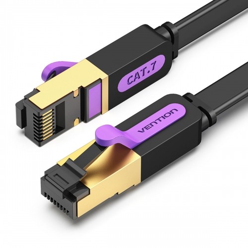 UTP Category 6 Rigid Network Cable Vention ICABL Black 10 m image 2