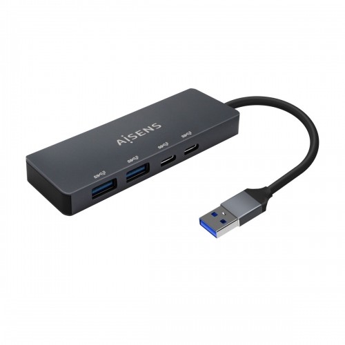 USB-разветвитель Aisens A106-0746 Серый (1 штук) image 2