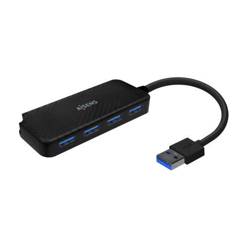 USB-разветвитель Aisens A106-0713 Чёрный (1 штук) image 2