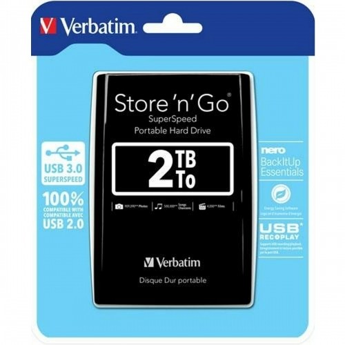 Внешний жесткий диск Verbatim Store n Go 2 Тб image 2