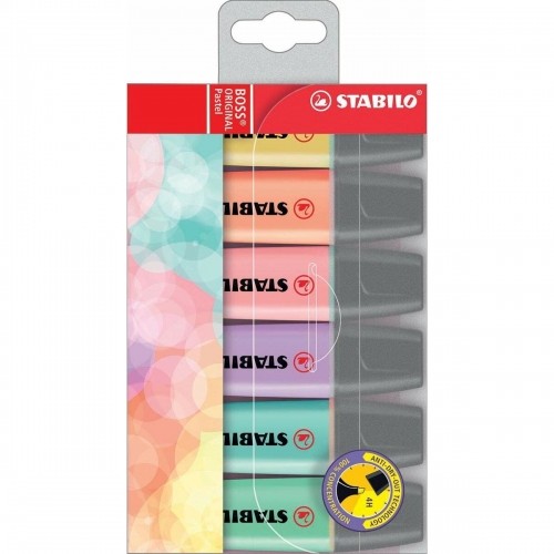 Набор флуоресцентных маркеров Stabilo Boss Разноцветный (5 штук) image 2