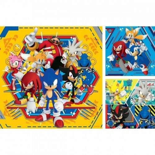 Puzle un domino komplekts Ravensburger SONIC (FR) image 2