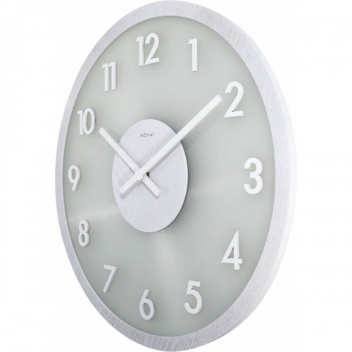 Wall Clock Nextime NEXTIME 3205WI White Wood (Refurbished A) image 2