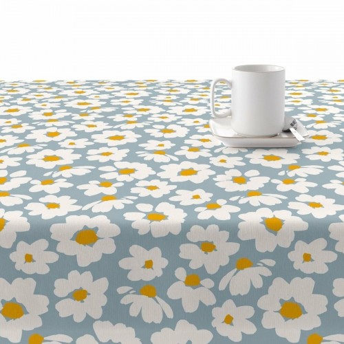 Stain-proof resined tablecloth Belum Xalo Blue 140 x 140 cm image 2