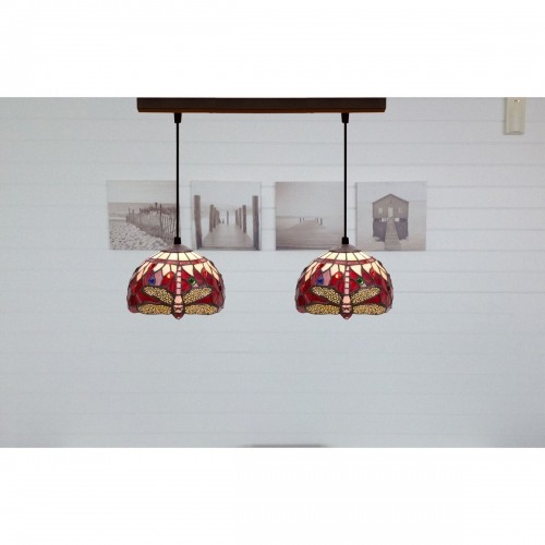 Ceiling Light Viro Red Iron 60 W 50 x 20 x 20 cm image 2