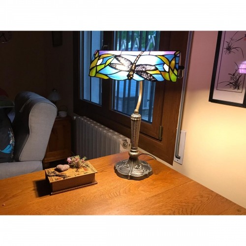 Настольная лампа Viro Fly Синий цинк 60 W 34 x 54 x 23 cm image 2