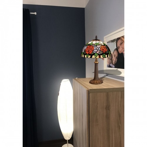 Galda lampa Viro Rosy Brūns Cinks 60 W 30 x 50 x 30 cm image 2