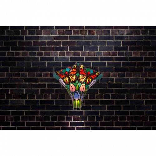Sienas gaisma Viro Buttefly Daudzkrāsains Dzelzs 60 W 37 x 30 x 16 cm image 2