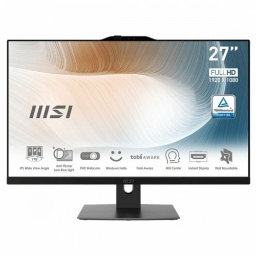 Viss vienā MSI Modern AM272P 12M-613ES 27" Intel Core I7-1260P 16 GB RAM 512 GB SSD image 2