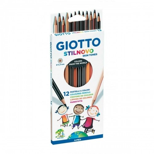 Krāsainie zīmuļi Giotto Stilnovo Skin Tones Daudzkrāsains (10 gb.) image 2