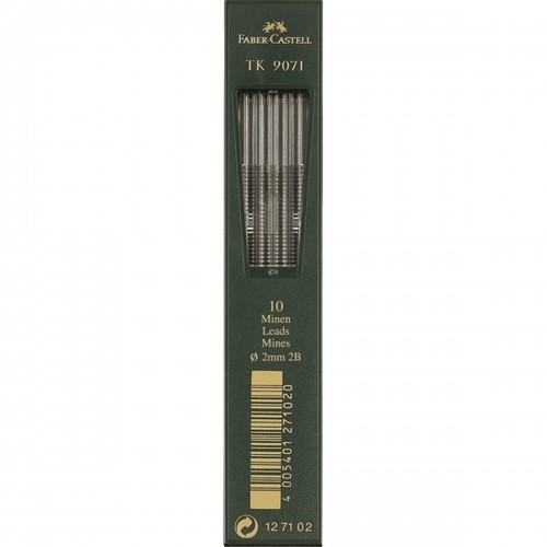 Zīmuļa svina nomaiņa Faber-Castell TK 9071 2 mm (5 gb.) image 2