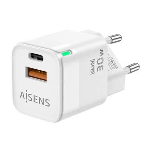 Сетевое зарядное устройство Aisens ASCH-30W2P004-W Белый 30 W image 2