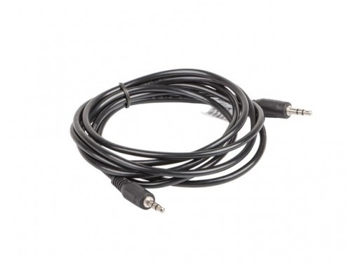 Lanberg CA-MJMJ-10CC-0020-BK audio cable 2 m 3.5mm Black image 2