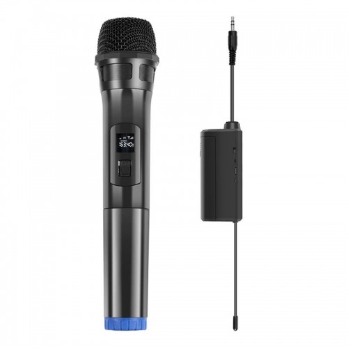 Wireless dynamic microphone UHF PULUZ PU628B 3.5mm (black) image 2