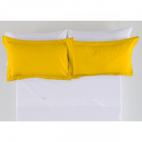 Cushion cover Alexandra House Living Mustard 55 x 55 + 5 cm image 2