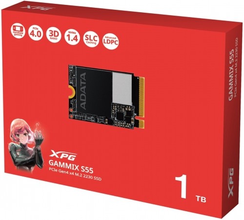 ADATA SSD GAMMIX S55 1TB Gen 4x4 2230 image 2