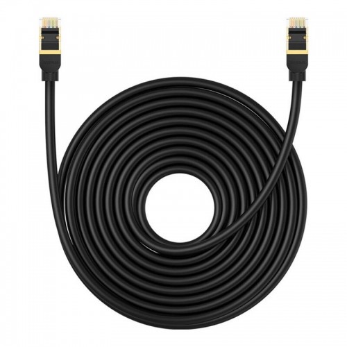 Сетевой кабель cat.8 Baseus Ethernet RJ45, 40 Гбит|с, 10 м (черный) image 2