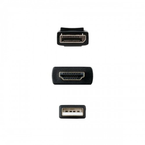 Кабель DisplayPort на HDMI NANOCABLE 10.15.4352 Чёрный 1,8 m 4K Ultra HD image 2