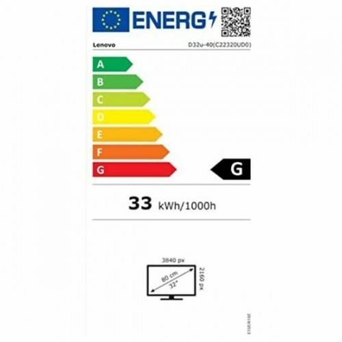 Monitors Lenovo 66FDGAC2EU 4K Ultra HD 32" 31,5" image 2