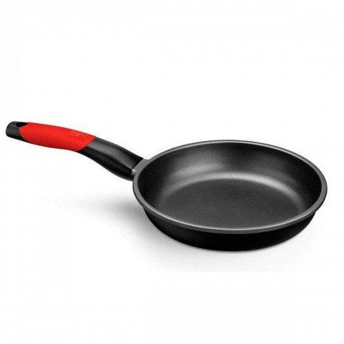 Non-stick frying pan BRA A411222 Black Red Stainless steel Aluminium image 2