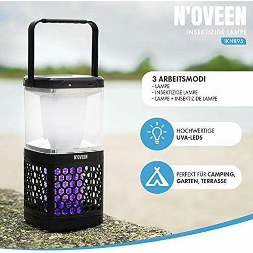 Anti-Mosquito Lamp N'oveen IKN895 Black 5 W image 2