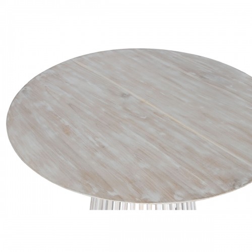 Pusdienu galds Home ESPRIT Balts Ciedra koksne 120 x 120 x 75 cm image 2