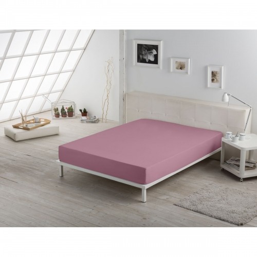 Fitted bottom sheet Alexandra House Living Magenta 105 x 190/200 cm image 2