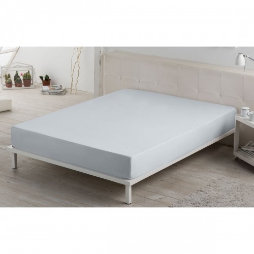 Fitted bottom sheet Alexandra House Living Pearl Gray 90 x 200 cm image 2