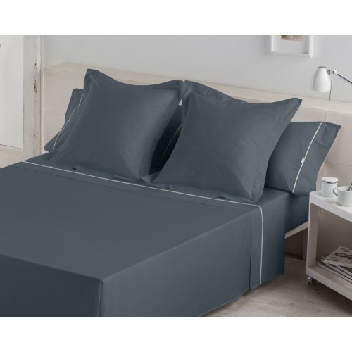 Bedding set Alexandra House Living Grey Double 3 Pieces image 2