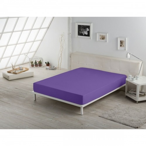 Fitted bottom sheet Alexandra House Living Lilac 160 x 200 cm image 2