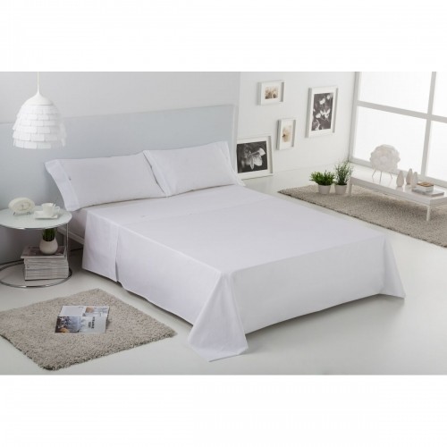 Top sheet Alexandra House Living White 190 x 270 cm image 2