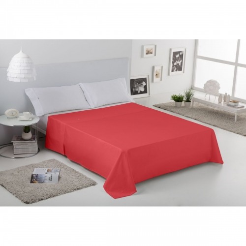 Top sheet Alexandra House Living Red 220 x 270 cm image 2