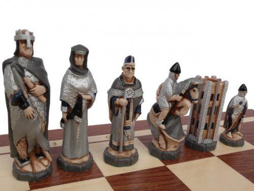 Шахматы Chess Anglija England Nr.158 Фигуры из мрамора! image 1
