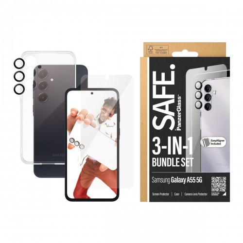 Mobila Telefona Ekrāna Aizsargierīce Panzer Glass BSAFE95691 Samsung Galaxy A55 image 2