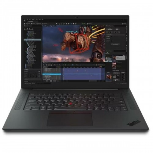 Ноутбук Lenovo 21FV002RSP 16" I7-13800H 32 GB RAM 1 TB SSD NVIDIA GeForce RTX 4080 Испанская Qwerty image 2