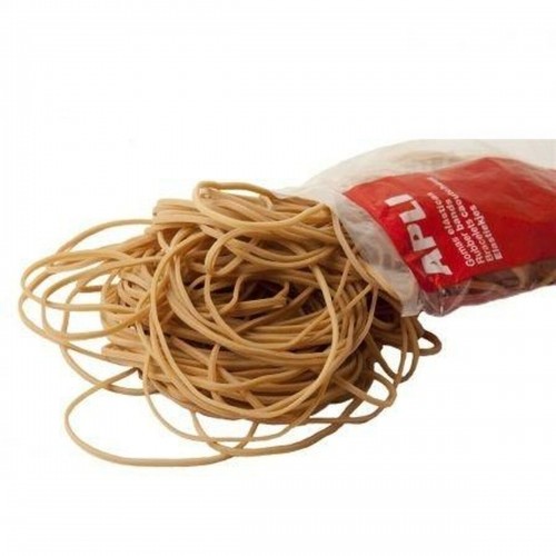 Elastic bands Apli Brown Ø 8 cm (100 Units) image 2