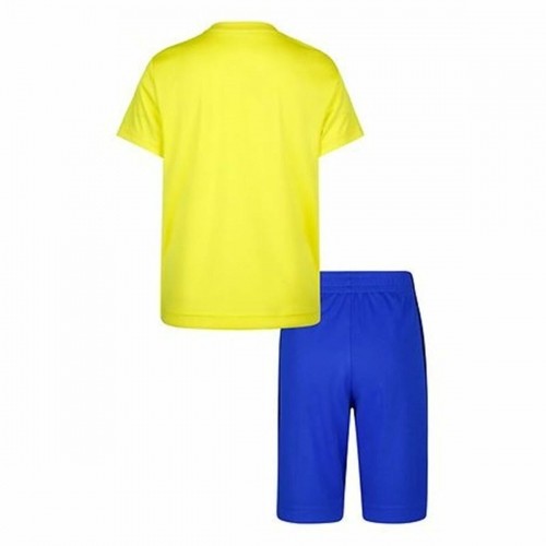 Спортивный костюм для девочек Nike Жёлтый Синий 2 Предметы image 2