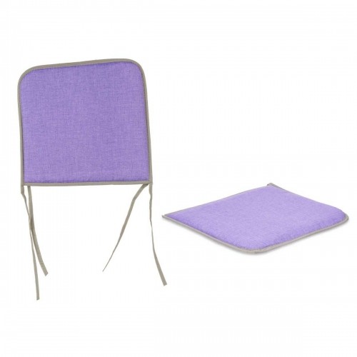 Chair cushion 38 x 2,5 x 38 cm (4 Units) image 2