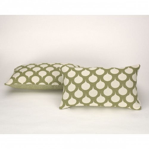 Cushion cover Alexandra House Living Astún Green 30 x 50 cm 30 x 1 x 50 cm 2 Units image 2